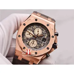 Дизайнерские мужские часы Fashion Abby Roya1 0ak Offshore Machinery 26470или Oo. А125кр. 01 Стиль швейцарских наручных часов Es