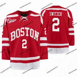 Hockey Boston University Terrier Scarlet Hockey Tournament Jersey 14 Bobo Carpenter 7 Chad Krys 17 Dante Fabbro 30 Jake Oettinger Cam Crot