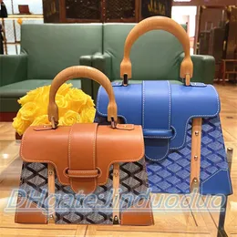 Luxury designer top handle Shoulder bags women's mens Goya Saigon with box handbag pochette clutch flap crossBody wholesale real Leather Hand Painted travel tote bag