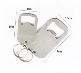 Big and small size popular Stainless Steel Key Chain Bottle Opener