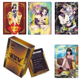 Giochi di carte Goddess Story EXV WAIFU Collection Anime Goddess Cards Bambino Regalo di compleanno per bambini Gioco PTR Carte da tavolo Giocattoli per regali di famiglia T220905