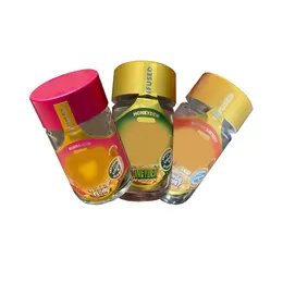 Baby jeeter Child Resistant Lids glass jar 5 pack pre roll airtight storage glass bottle new sticker spot stock sealed jars