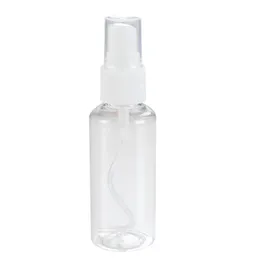Leere 60ml 2 Unzen klares Plastik -Nebel -Sprühflaschenflaschenweg Parfüm Zerstäuber zum Reinigen