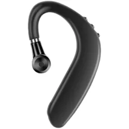 Excelay S109 Bluetooth -hörlurar Trådlös headsetbil Business Ring musik öronsnäckor Enkel öronhängande förpackning gratis fartyg