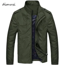 남자 재킷 Dimusi Spring Bomber Jacket Male Fashion Streetwear Hip Hop Coats Mens Outwear Windbreaker Slim Fit Clothing YA833 220905