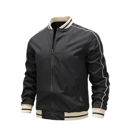 Jackets masculinos supuscreat moda ￠ prova de vento Spring Autumn Bomber S Casual Outdoor Ex￩rcito 220905