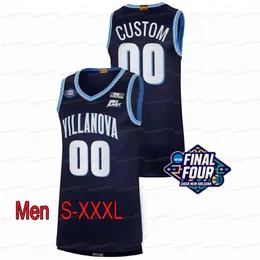 Basketball Custom Villanova Wildcats finał cztery koszulki Jersey Jermaine Samuels Eric Dixon Justin Moore Collin Gillespie Brandon Slater lo