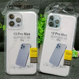 Fall Fall f￶r iPhone 14 Pro Max 13 Mini 12 11 XS XR X 8 7 Plus SE H￥llbar 1,5 mm luftkudde transparent Clear TPU -gel Silikongummit￤ckning Stuffs￤kerhet