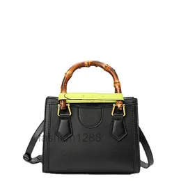 Women Handbag Designer Shoulder Bag Top Bamboo Handle With Strap Crossbody Bags Genuine Leather Classic Elegant Grace High Quality square ha