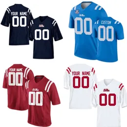 Custom NCAA College Ole Miss Rebels Football Jerseys 11 Dontario Drummond 1 A.J. BROWN9 Jerrion Ealy Metcalf Parrish Jr. Plumlee Phillips Moore Nkemdiche Wallace Oher