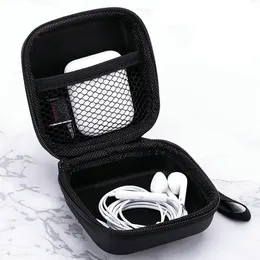 Custodia per auricolari Custodia per cavi Custodia per auricolari Scatola per cuffie per caricabatterie USB Linea dati Power Bank PU Impermeabile da viaggio portatile