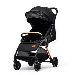 Carrinho de bebê carrinho de bebê carrinho dobrável de 0 a 3 anos de idade PRAM Viagem Automatic Umbrella Car