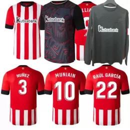 2022 2023 Club Soccer Jerseys 22 23AthleticS ADURIZ VENCEDOR WILLIAMS MUNIAIN I.MARTINEZ BERENGUER O.SANCET SIMON goalkeeper football