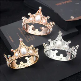 헤어 클립 신부 Tiaras Little Crown 결혼