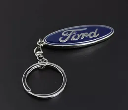 Metal 3D Key Chain Ring Auto Logo Torta Keyring Inc Lega Llaveros Chaveiro per per Ford Fiesta Ecosport Focus Focus