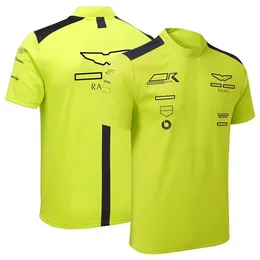 Racing Conjunta F1 Driver de equipe T-shirts Mens Aparel de fãs Custom Racing Series Sports Quick Dry Tops