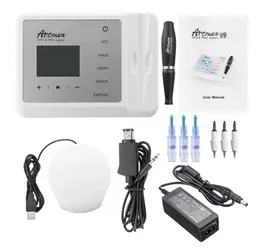 MOTOR SWIST MOTOR ARTMEX V9 microneedle semi -maquiagem M￡quina de beleza Dr Dermapen micro agulha MTS PMU Lip Liner Tattoo Kit Ultima Pen Mesoterapia Pigmenta￧￣o