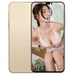 Global version Telefon 6,8 tum mobiltelefon Dual SIM Cell 16GB 1T ANDRIOD 10 CORE 6800mAh 48MP HD Cream 4G Face ID Unlock