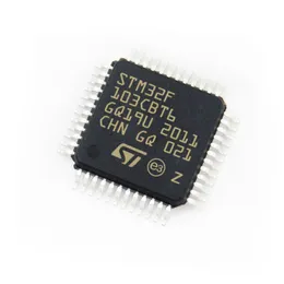 新しいオリジナル統合回路STM32F103CBT6 ICチップLQFP-48 72MHz 128KBマイクロコントローラー