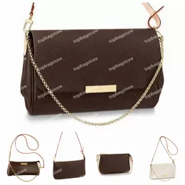 Ulubione torby MM PM projektant torby na ramię luksusowe skórzane torebki z paskiem z łańcuszkiem kobiety Lady wysokiej jakości torby Crossbody modna torebka