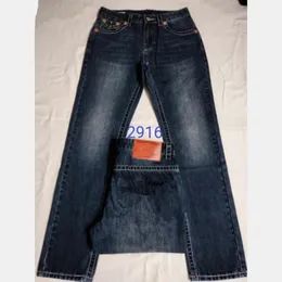 Erkek kot pantolon gerçek kot pantolon24ss tasarımcı uzun pantolonlar erkek kaba çizgi süper din kot kıyafetler adam gündelik kalem siyah denim pantolon