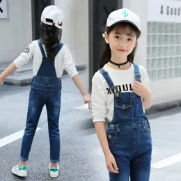 Baby Clothing Sets Spring Autumn Jumpsuit Kids Denim Pants Kids Clothes Overalls Teenage Girls Jeans Overall 20220908 E3