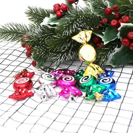 Decorações de Natal 6pcs Decoração de doces 6 Estilos de cores Janela de restaurante de árvore de Natal