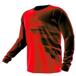 Racing Jackets Road Mountain Mountain Bike Sleeves Speed ​​Speed ​​Speed ​​Surrender T-shirt Off-road motocicleta Run Triathlon Sport Top Men