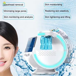 B￤rbar mikrodermabrasion Vakuum Beauty Salon Machine 7 i 1 Ice Blue H2O2 Hydrofacials Skin Deep Cleaning Treat Pro Face Instrument