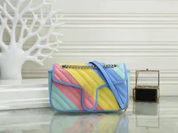 Pink Sugao Bags na ramionach deisgner łańcuchowa torba nowa styl torebka mody to torby na ramię makaron 2022 najwyższej jakości