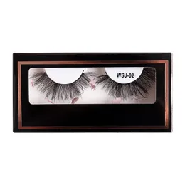 Multilayer Thick Halloween False Eyelashes Naturally Soft and Delicate Reusable Hand Made Curly 3D Fake Lashes Messy Crisscross Eyelash Extensions Eyes Makeup