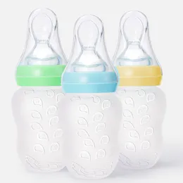 Silicone Spot Spot Baby Feeding Bottle With Cover Children to East Mushy Take Medicine Have Soup BPA gr￡tis 20220908 E3