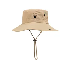 CAPS HATS UN VERANO SIN TI MERCH HEART HEART SAFARI BUCKET HAT FINGSING HAT TOP SUN HAT 220907