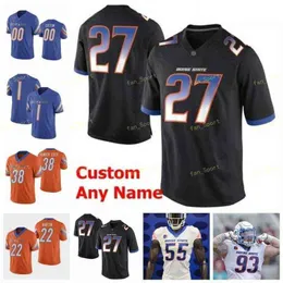 American College Football Wear College NCAA College Jerseys Boise State Broncos 40 Tyrone Crawford 6 Ct Thomas 8 Demarcus Lawrence Sean Modster 81 Akilian Butler Cus