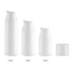 Plastic Airless Bottle For Cosmetic Empty Pump AS Refillable Bottle 15ML 30ML 50ML Cream Containers SN054