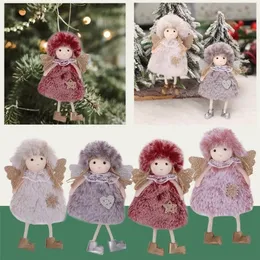 Party Decoration Xmas Tree Pendant Ornaments 2023 Year Gifts Christmas Angel Dolls Christmas Decoration For Home Natal Noel Deco #50g 220908