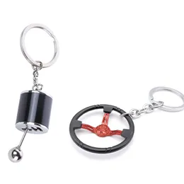 Keychains L bildelar Metallnyckelkedja SET Söt del Modell Keyring Holder For Lovers Keys Bags Decoration Drop Delivery 2022 BDESYBAG AMODB