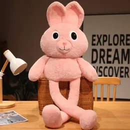Plush Pull Ear Rabbit Doll Ear Legs CanPull Funny Decompression Novelty Toys Children Adult Gifts Wholesale