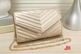 حقائب اليد المصممة من جلد الغنم كافيار السلسلة المعدنية الذهب كروس جاسودي حقيبة جلدية حقيقية تغطي أكياس الكتف القطري 2022