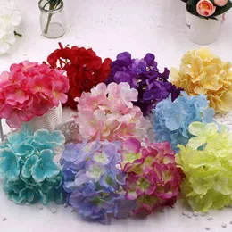 フェイクフローラルグリーン10 PCSPARTY SILK SILK HYDRANGEA BOUQUET for Wedding Home Party Living Room装飾