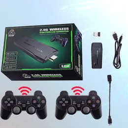 2,4G trådlöst handtag TV-spelkonsol M8 Dubbel HDMI Home Games Console 10000 emulatorer