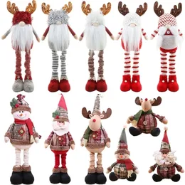 Altri articoli per feste per eventi Giocattolo natalizio Decorazioni per bambole retrattili per la casa Merry Ornament Xmas Navidad Natal Gifts Sì 220908