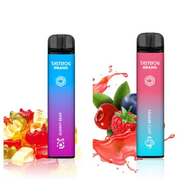 QK 2022 4000 Puff Vapers Disposable Vape Pod Device Tastefog Grand Rechargeable E-Cigarette Manufacturer Direct Sale Fast Deliver