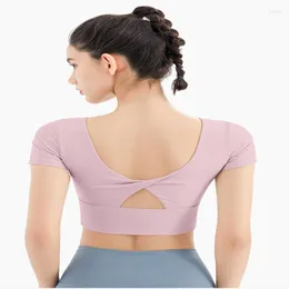 Йога наряд красавица Back Back Bra для женского спортивного спортзала бесшовное жилет с высоким воздействием грудной клет