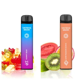 QK Tastefog 4000puffs 도매 일회용 vape 펜 메쉬 코일 e 담배 충전식 배터리 공장 도매 패스트 선박