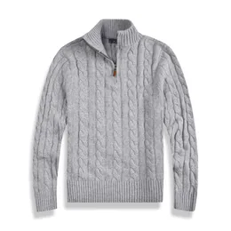 Hurtownia Pakiet Mail 2101 Kawałek nowych koszul po polo w Europie i Zimowej Europa i Ameryka Męskie Bawełniane bawełniane Swetry Swetry Swetry S-2xl