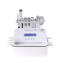 Multi-Functional Beauty Equipment RF Facial Eye skin care Device Microcurrent Skin Lifting Multifunction Cold Hammer Scrubber Diamond Dermabrasion Machine