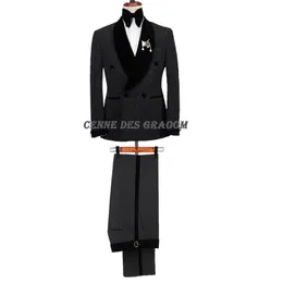 Мужские костюмы Blazers Cenne des Graoom Формальная одежда Sparkles Slim 2-часовой костюм на мысе отворотный ужин