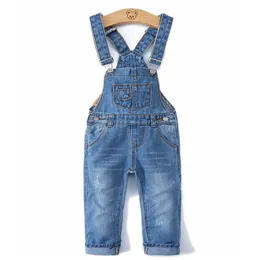 Overoles 0-8T Primavera Niños Overoles Pantalones delgados Niños Niñas Suspender Bib Pantalones de mezclilla Niños Jeans Mono Ropa Niños Ropa 220909