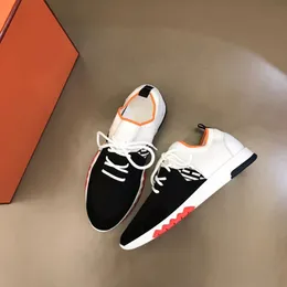 علامات تجارية عصرية Eclair Sneaker Shoes تصميم خفيفة الوزن مريحة المتماسك مطاطية وحيد العداء في الهواء الطلق الفني القماش غير الرسمي الرياضي EU38-45 MKJFF00002